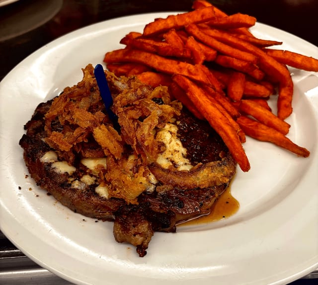 Black & Bleu Ribeye.
