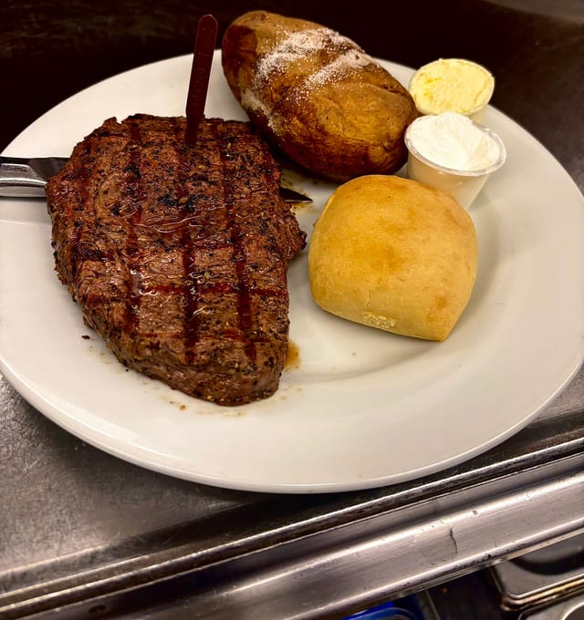 Bourbon Brown Sugar Ribeye.