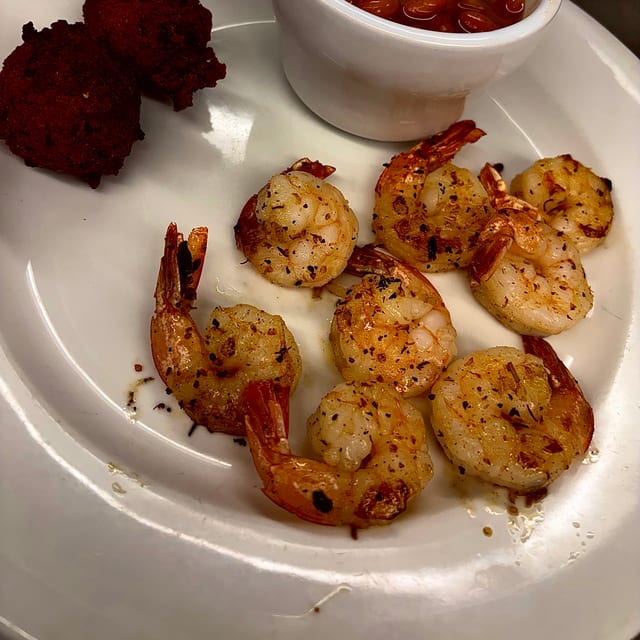 Shrimp Dinner.