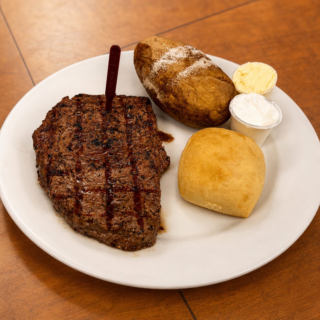 Bourbon Brown Sugar Ribeye.
